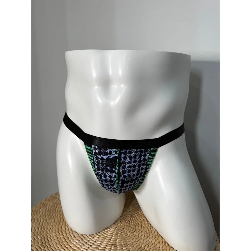 Cosabella Never Say Never Men's‎ Printed Italian Lace Thong Size M